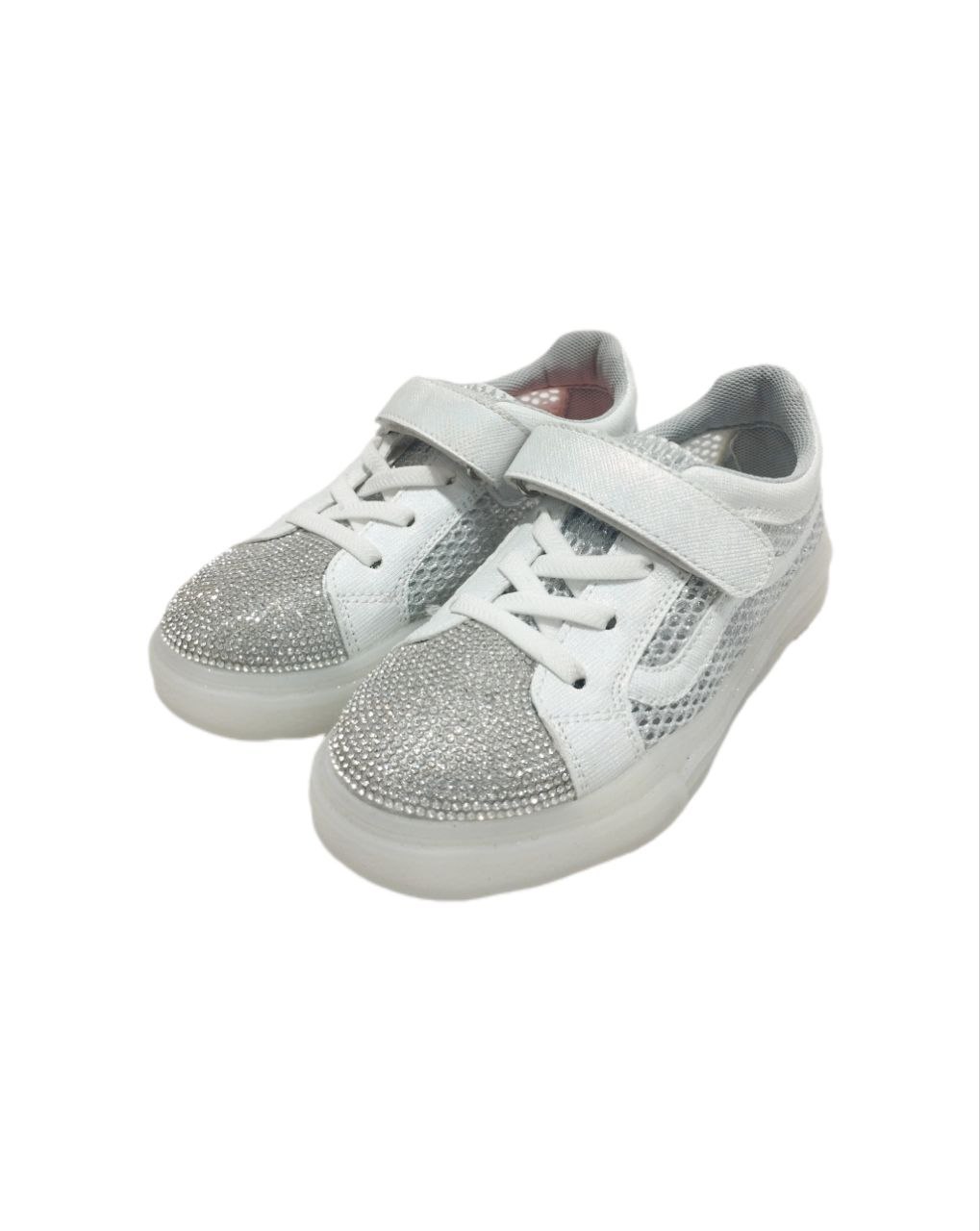 Кроссовки нос стразы B008-2 р30