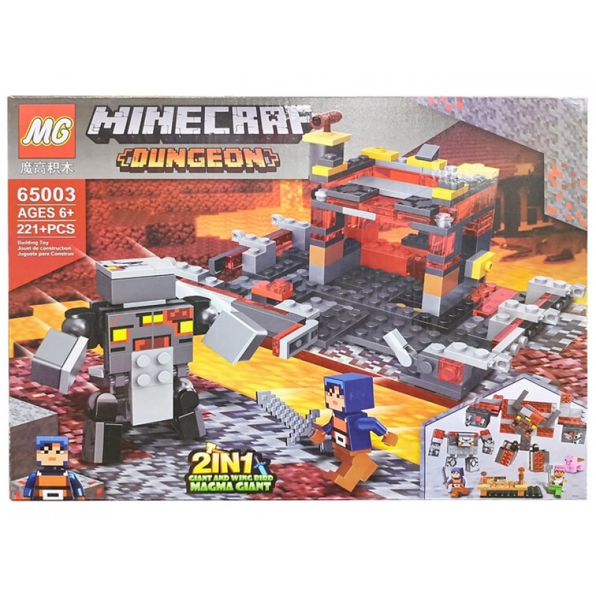 Конструктор Minecraft на 221 дет.38*29*6 см.1/96.Арт.65003