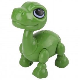 Интерактивная игрушка Mioshi Active Умные животные: Динозаврик(13 см, упр.звуками, свет, звук, под