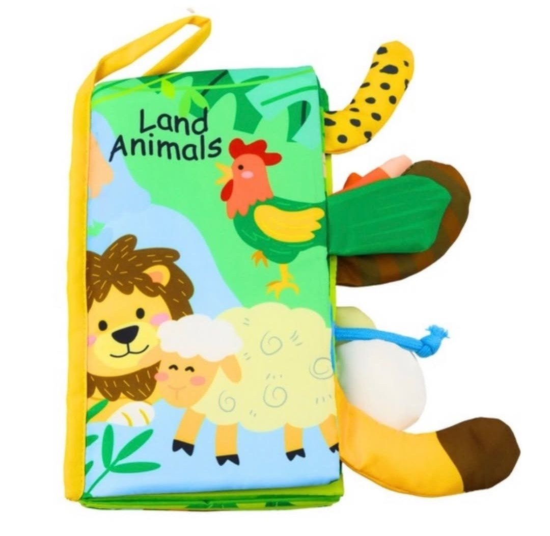 Тканевая книжка-шуршалка арт.HF-C001-K