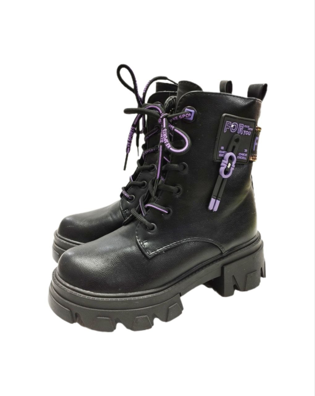 Ботинки дев кож р32