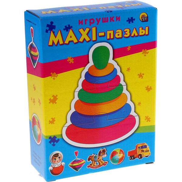 МАКСИ-ПАЗЛЫ. ИГРУШКИ (Арт. ПМ-7976)