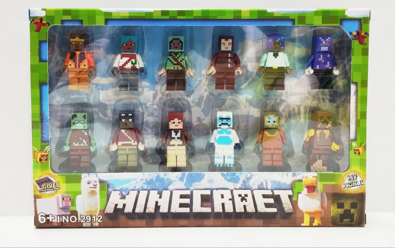 Набор фигурок маинкрафт арт.2912