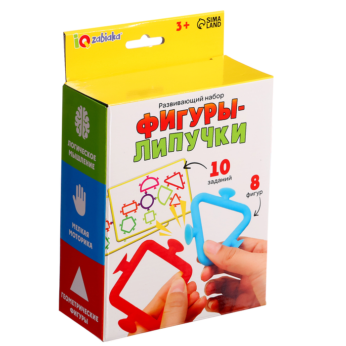 Развивающий набор Фигуры-липучки   10331008