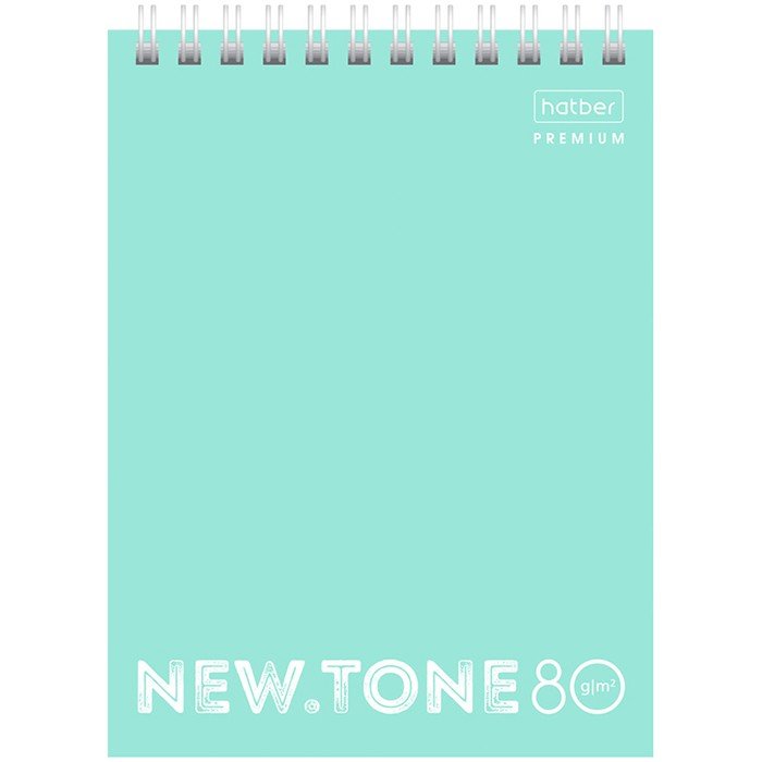 Блокнот 80 л. А6 NEWtone Pastel. Мята 302569 Hatber