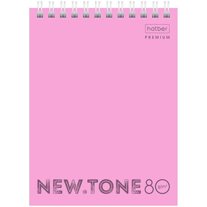 Блокнот 80 л. А6 NEWtone Pastel. Пион 317657 Hatber