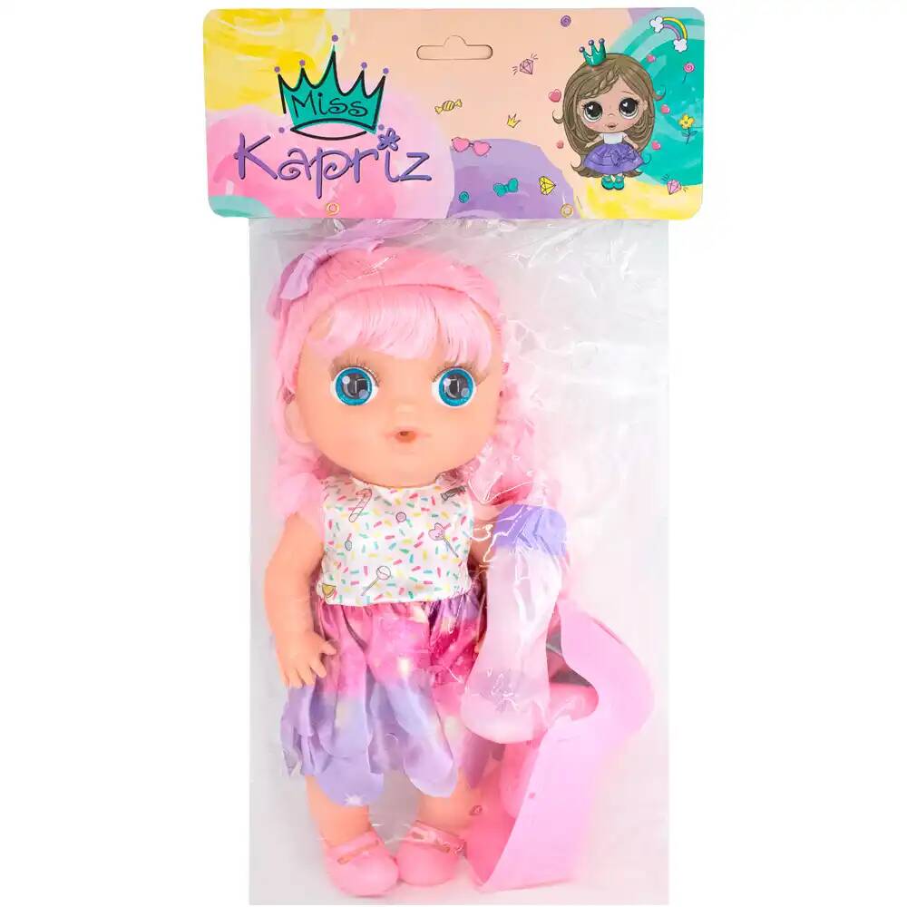 Кукла Miss Kapriz MK2325LK-D 30 см. с аксесс. в пак. (Вид 2)