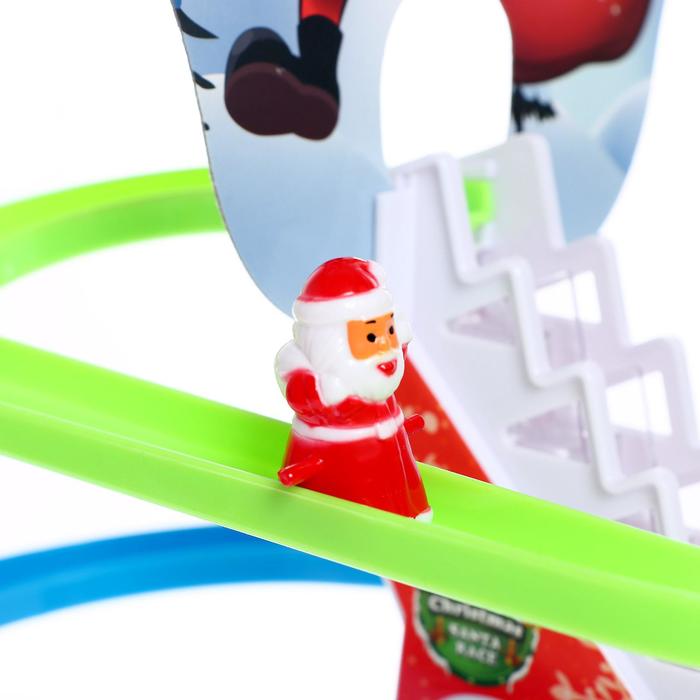 Развивающая игрушка  Горка Санта-Клауса, световые эффекты   6626943 (Вид 2)