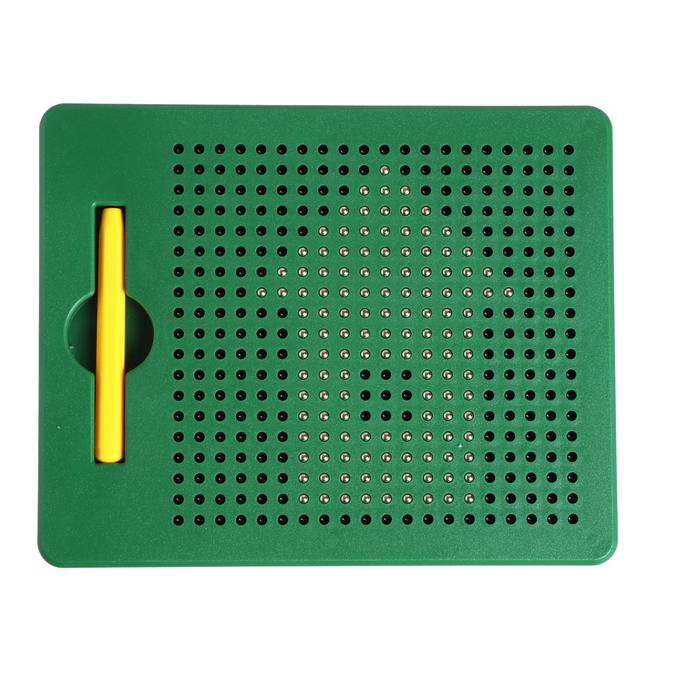 ЭВРИКИ Планшет магнитный для рисования, 380 отверстий, цвет зеленый   4847286 (Вид 2)