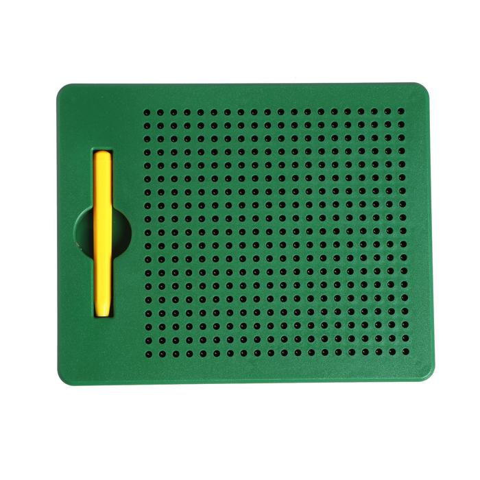 ЭВРИКИ Планшет магнитный для рисования, 380 отверстий, цвет зеленый   4847286 (Вид 5)
