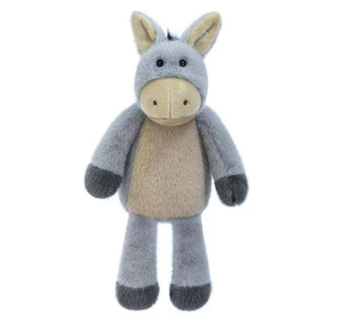 Мягкая игрушка лошадка ,цвет серый,33см (Вид 2)