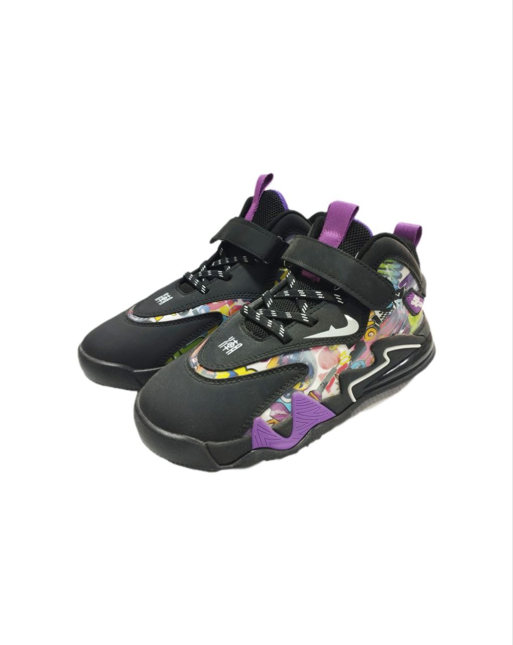 Кроссовки чер фиал  р37