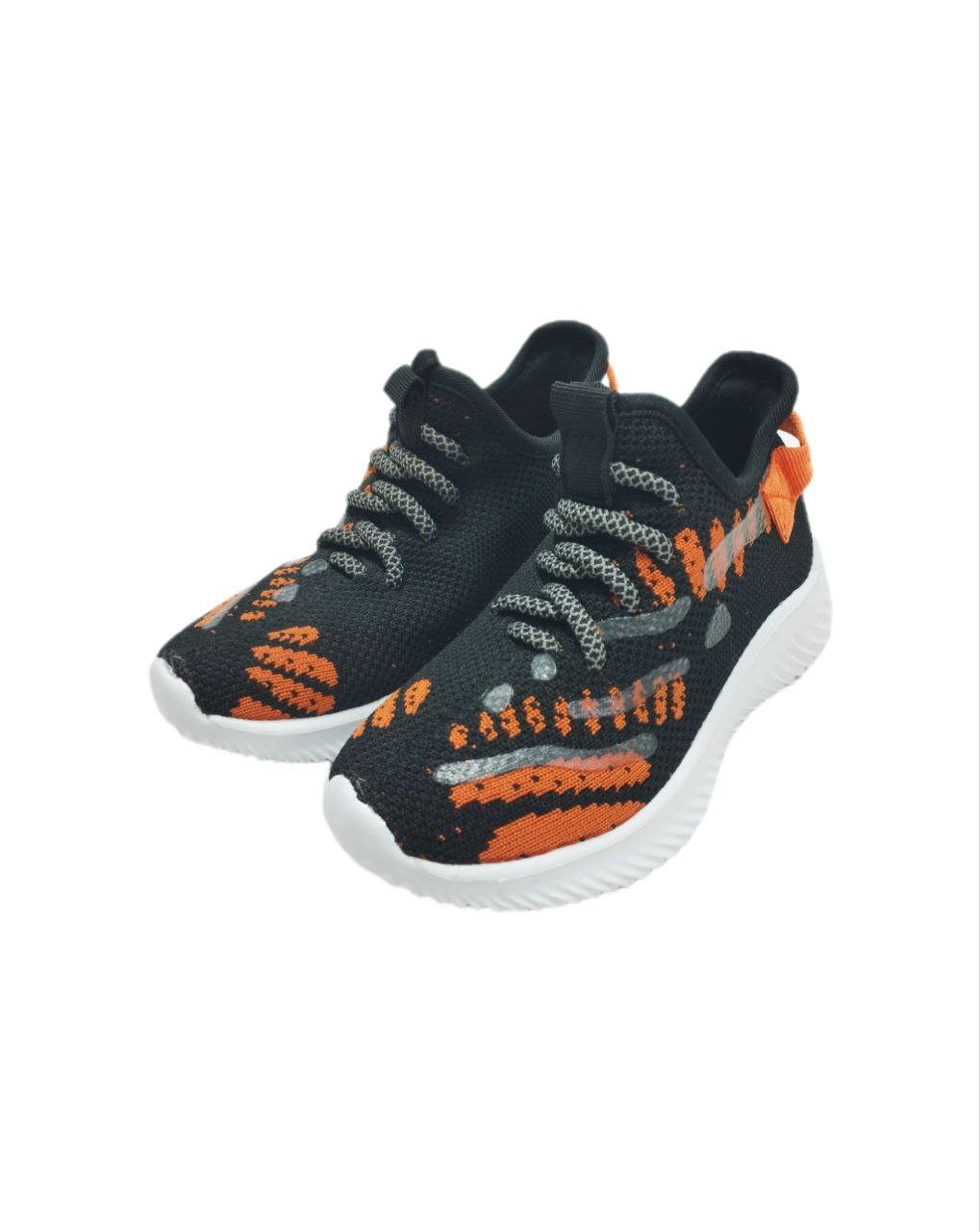 Кроссовки черн оранж AL-S4 р26