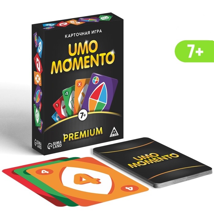 Карточная игра UMOmomento. Premium, 70 карт, 7+ 4726776 (Вид 2)