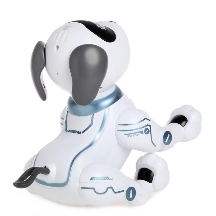 Робот-собака радиоуправляемый Пёс, световые и звуковые эффекты, работает от батареек 5187703 (Вид 3)