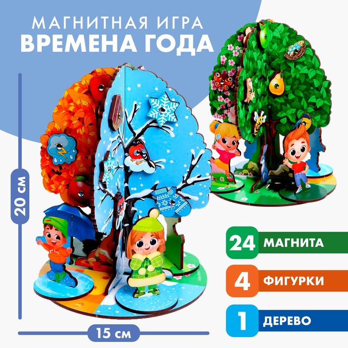 Настольная игра Магнитная яблоня   4276383 (Вид 1)