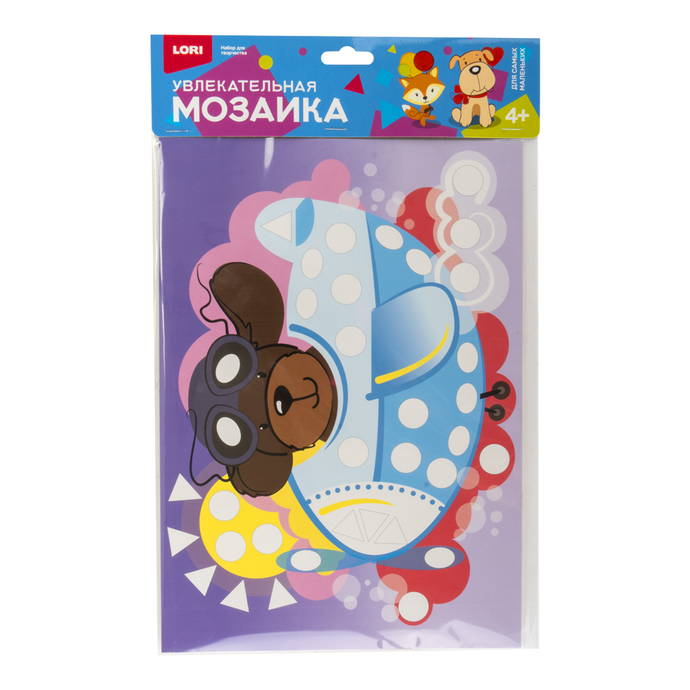 Км-009 Увлекательная мозаика (набор большой) Собачка-пилот