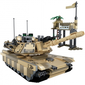 Конструктор Mioshi Tech Военная техника: Танк Т32 (914 дет., 38,5х11,5х15,5 см)