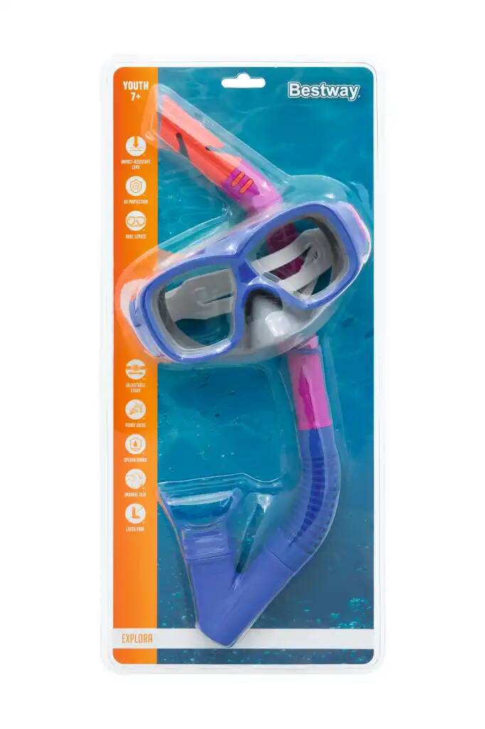 Комплект для плавания Pike от 7 лет, 2 цвета (Вид 2)