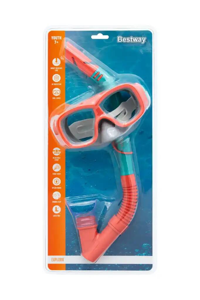 Комплект для плавания Pike от 7 лет, 2 цвета (Вид 3)