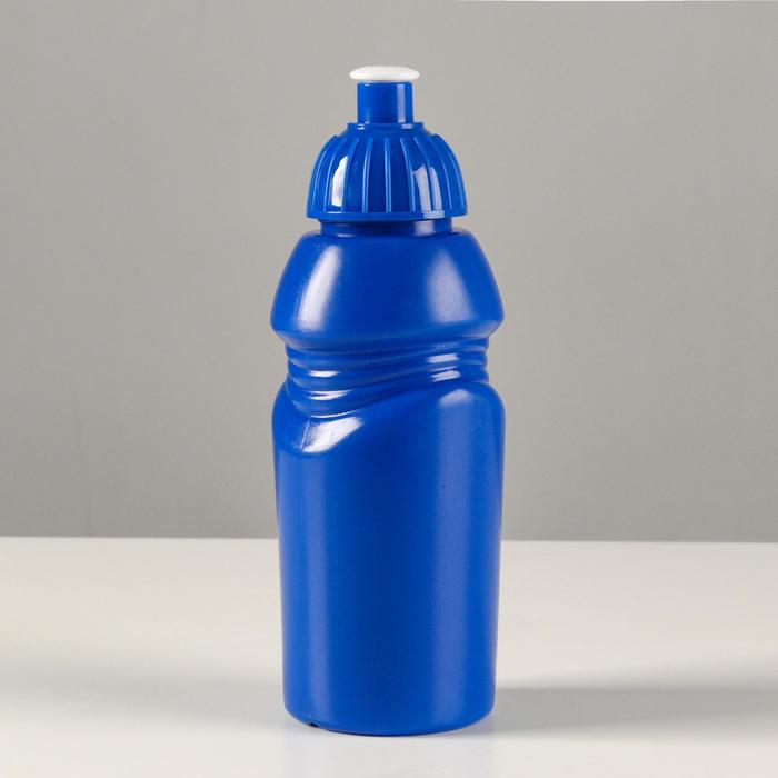 Бутылка для воды 400 мл, велосипедная, с соской, 18х6.2х6.2 см , микс   4794093