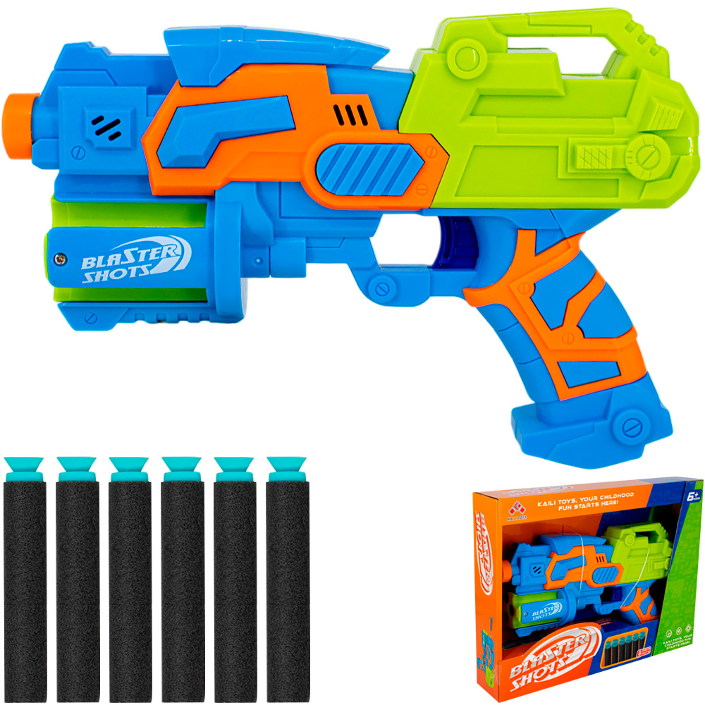 Пистолет SB598 с безопасными пулями в коробке (Вид 2)