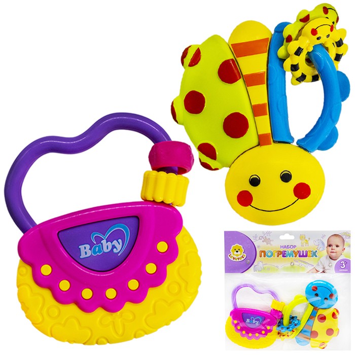 Погремушка Репка термопластичная резина 3+ 33519 (Вид 2)