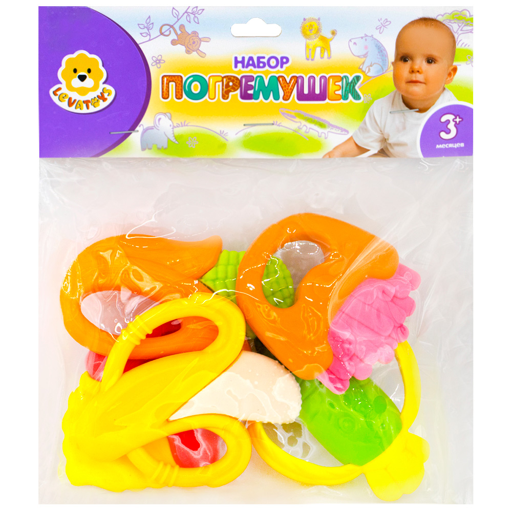 Набор погремушек Levatoys MK8430A-9 в пак.