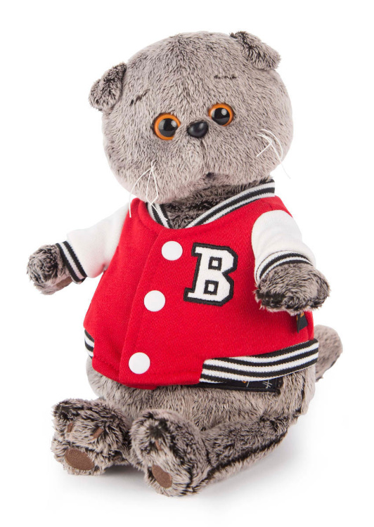 Басик в клубной куртке 25 см Ks25-055