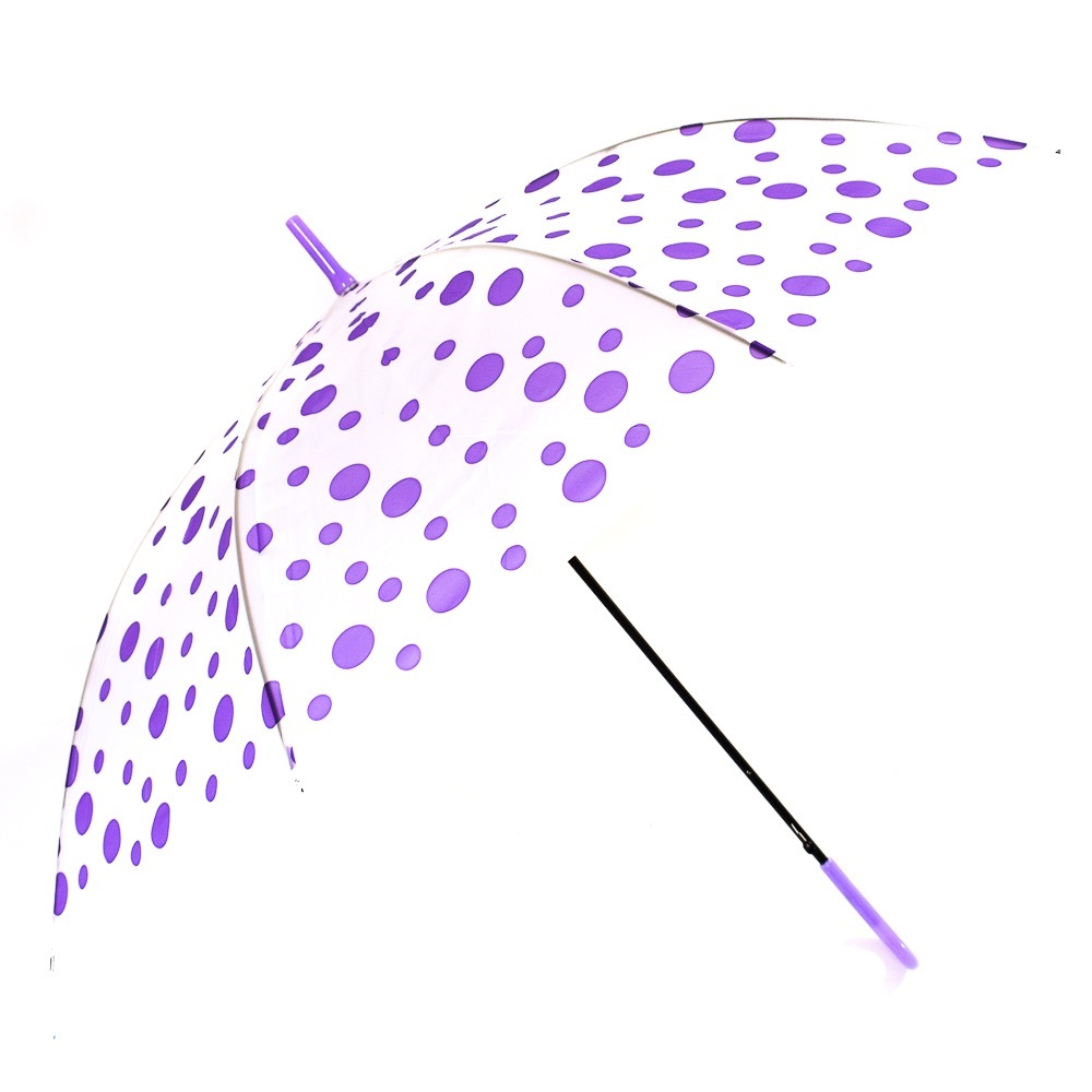 Зонт 53 см Горох матовый, автомат, 4 вида микс (Вид 2)