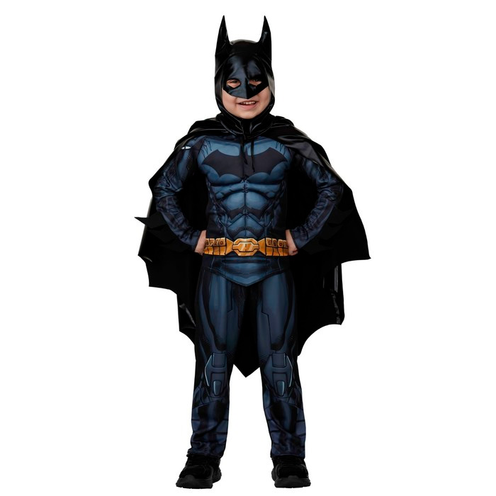 Карн. кост. Бэтмен с мускулами Warner Brothers р.122-64 /текстиль/Батик/ (Вид 1)