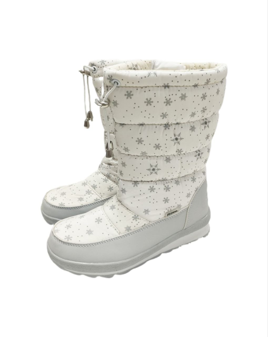 М.Мичи Дутики р36 белый (8) ML9616E-4