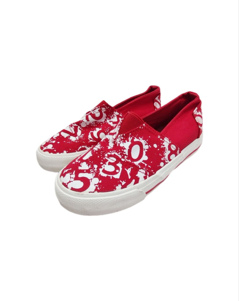 Мокасины - модель - A1-307 24-30 10  Цвет: Красный р30