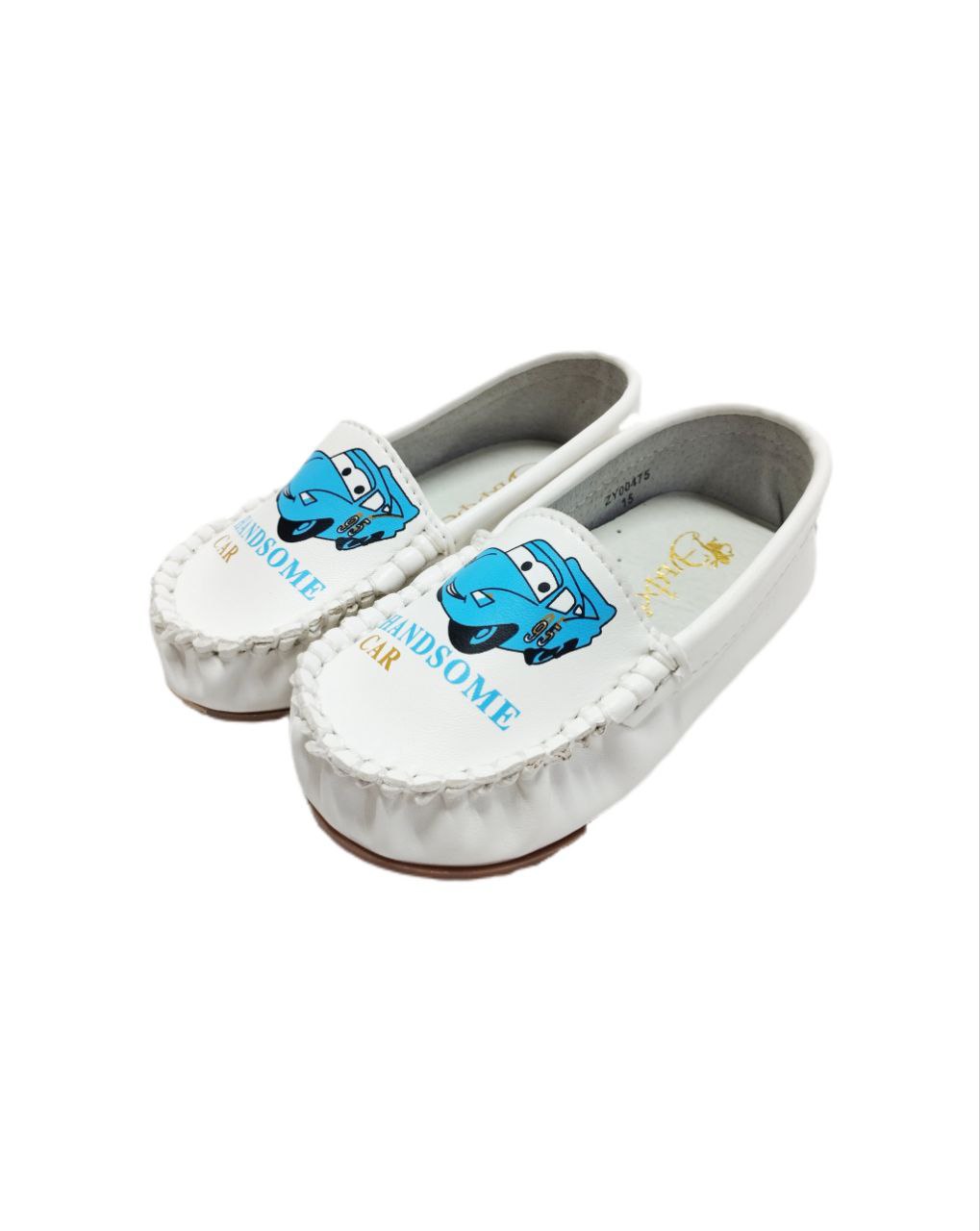 Мокасины - модель - ZY00475бел р13