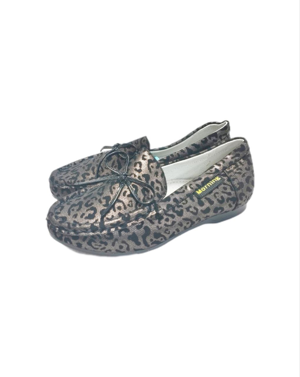 Мокасины девоч серебро CY-728 р30