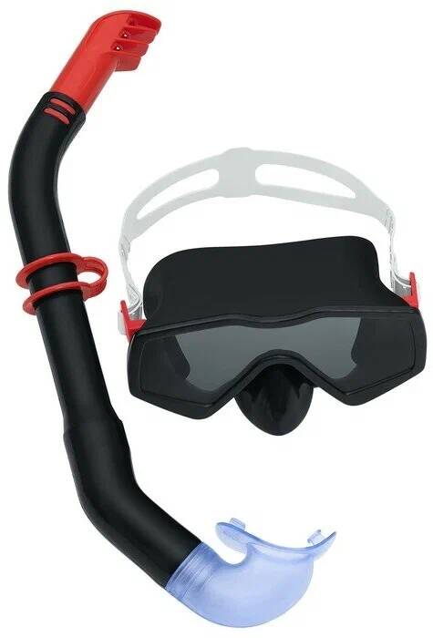Набор для плавания Aqua Prime Snorkel Mask (маска, трубка) от 14 лет, цвета микс 24071 (Вид 1)