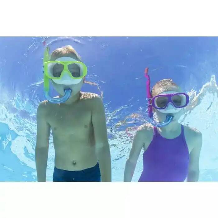Комплект для плавания Freestyle Snorkel от 7 лет, р-р.ласт 37-41, 2 цвета (Вид 2)