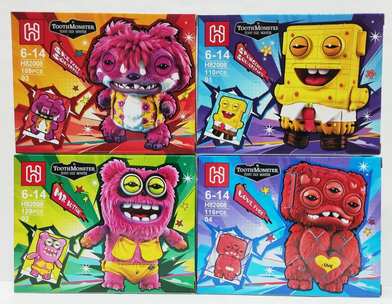 Конструктор блочный арт.H82008