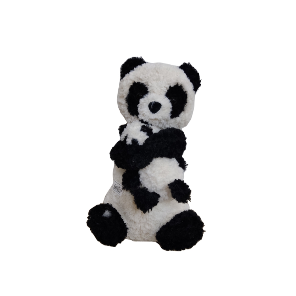 Мягкая игрушка Панда с малышом 35см