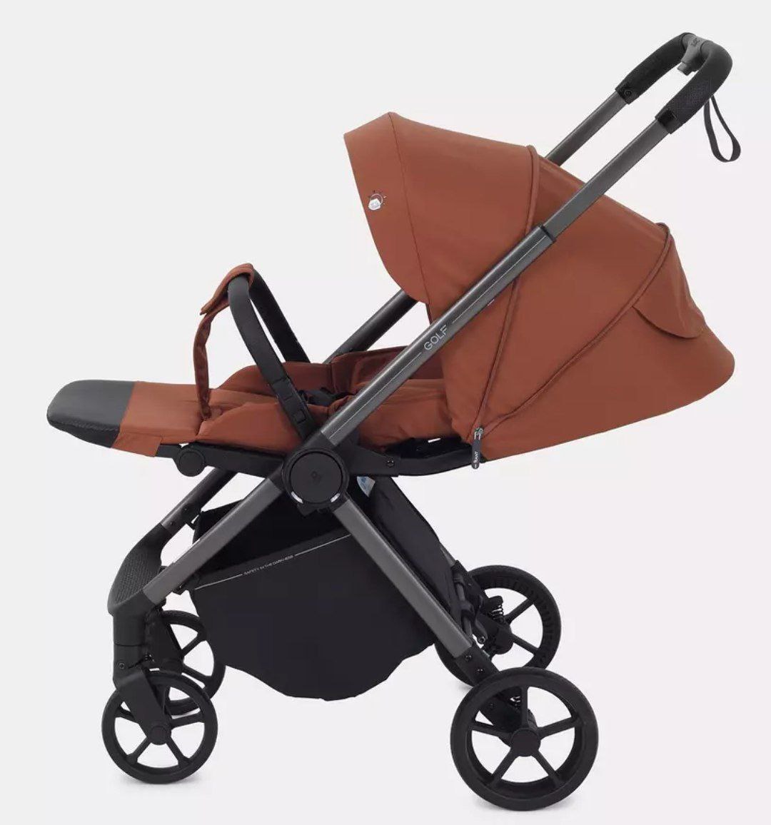 Коляска детская RANT GOLF RA101 Maroon Brown (Вид 4)