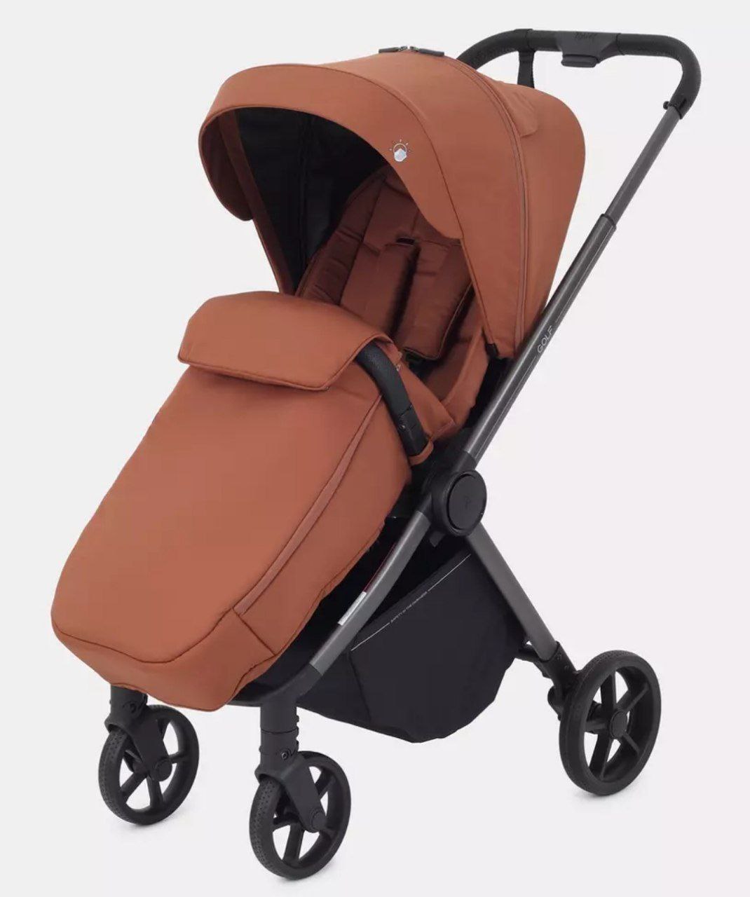 Коляска детская RANT GOLF RA101 Maroon Brown (Вид 5)