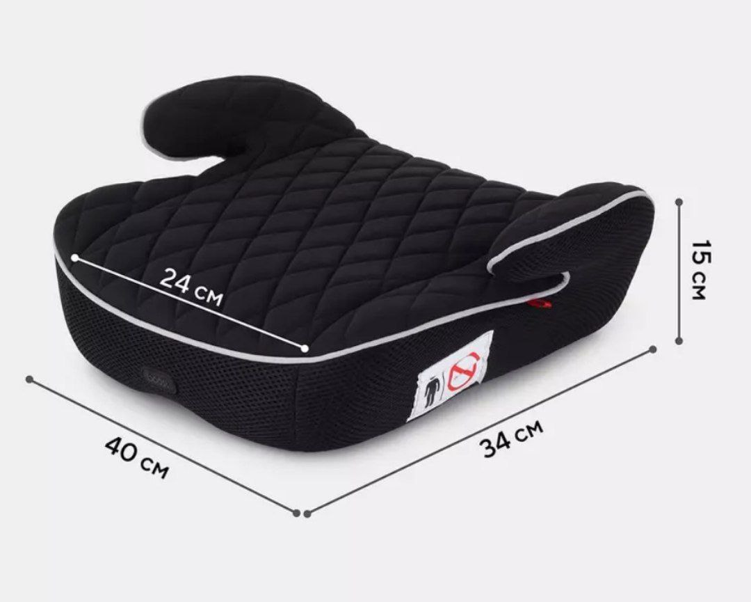 Автокресло MOWBaby BOOST 1034 (Black) группа 2-3 (15-36кг) (уп.10шт) (Вид 2)