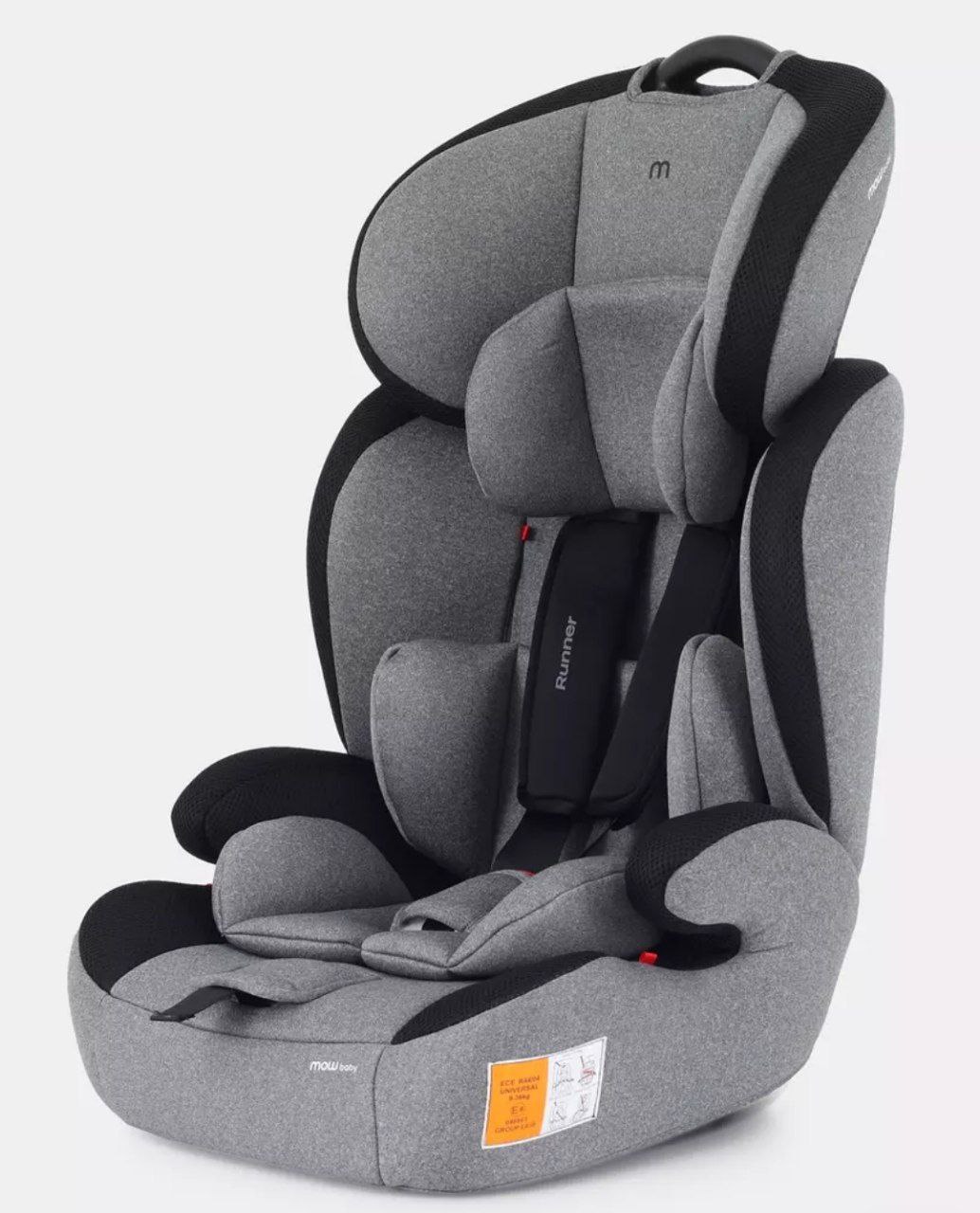 Автокресло MOWBaby ZY10 Runner (Graphite) группа 1-2-3 (9-36 кг)