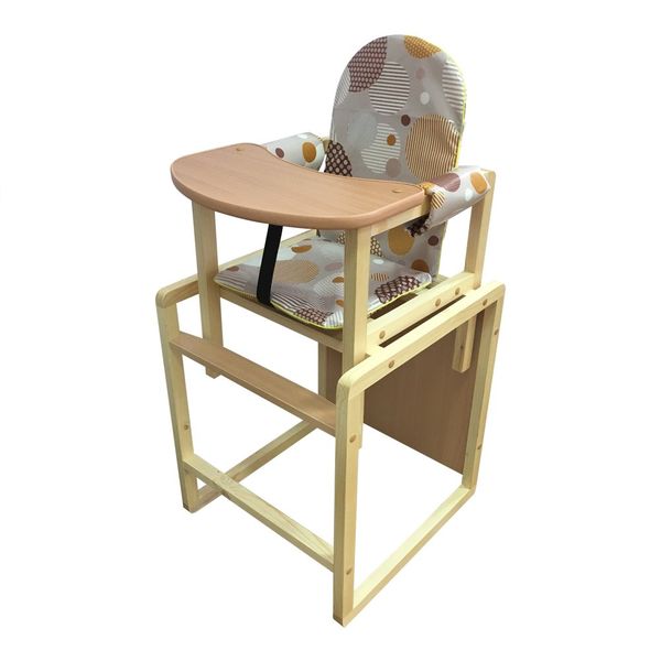 Стол-стул для кормления Бутуз плюс (диско бежевый-СТД1517/01) (Вид 1)