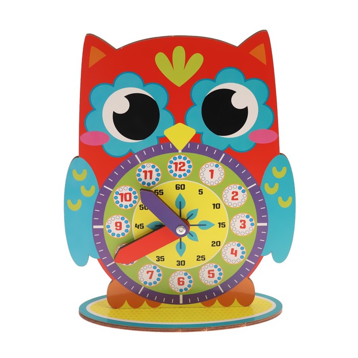 Обучающая игра. Часики Совёнок О500 4276382