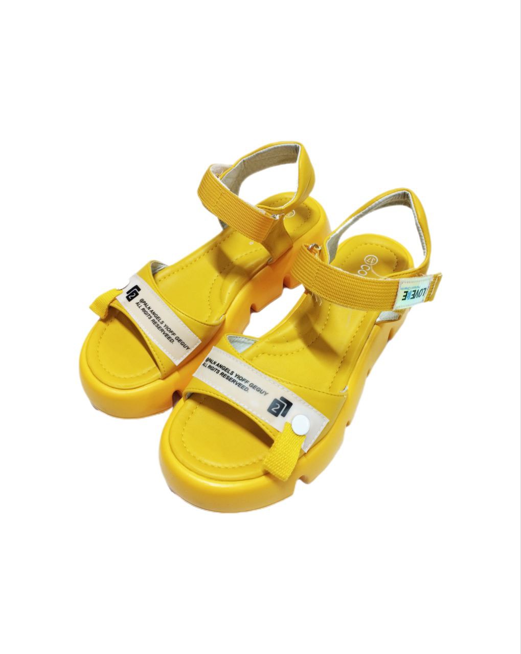 Сандали желтый 6006-8 р37