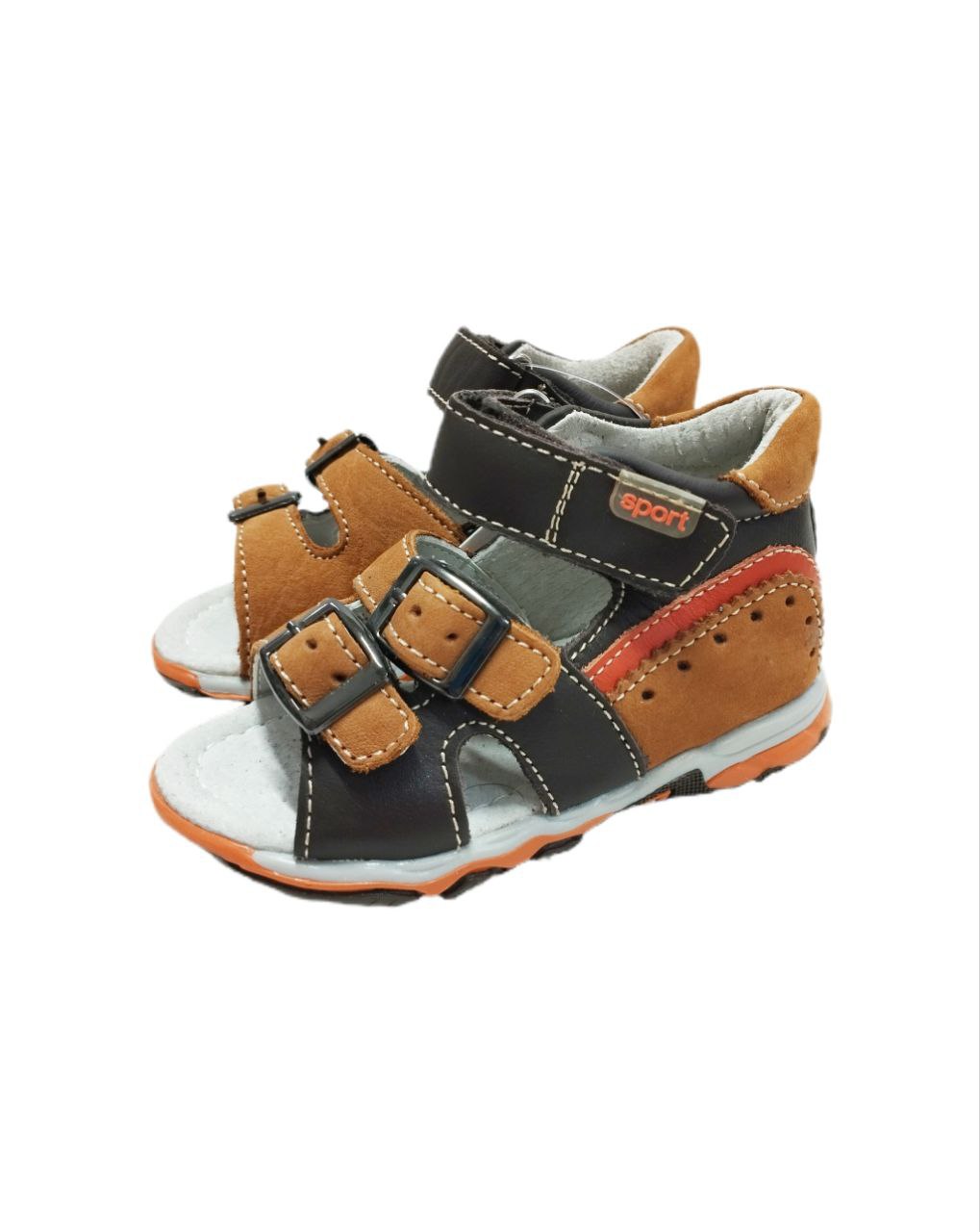 Сандали коричневые A3973-1 р27