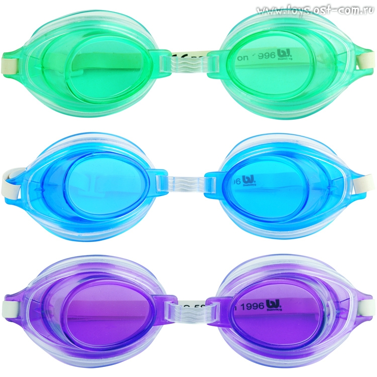 Очки для плавания Lil Lightning Swimmer Bestway, от 3 лет (Арт. 21002)