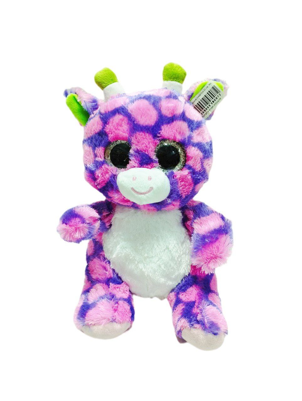 Мягкая игрушка глазастик 20 см. Жираф