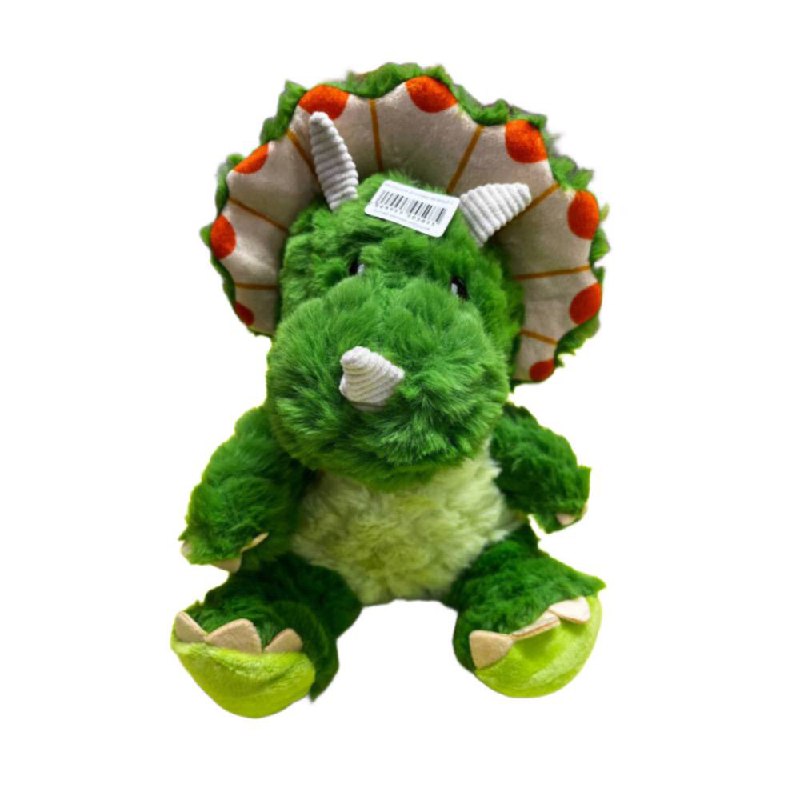 Мягкая игрушка Динозавр зеленый 25см